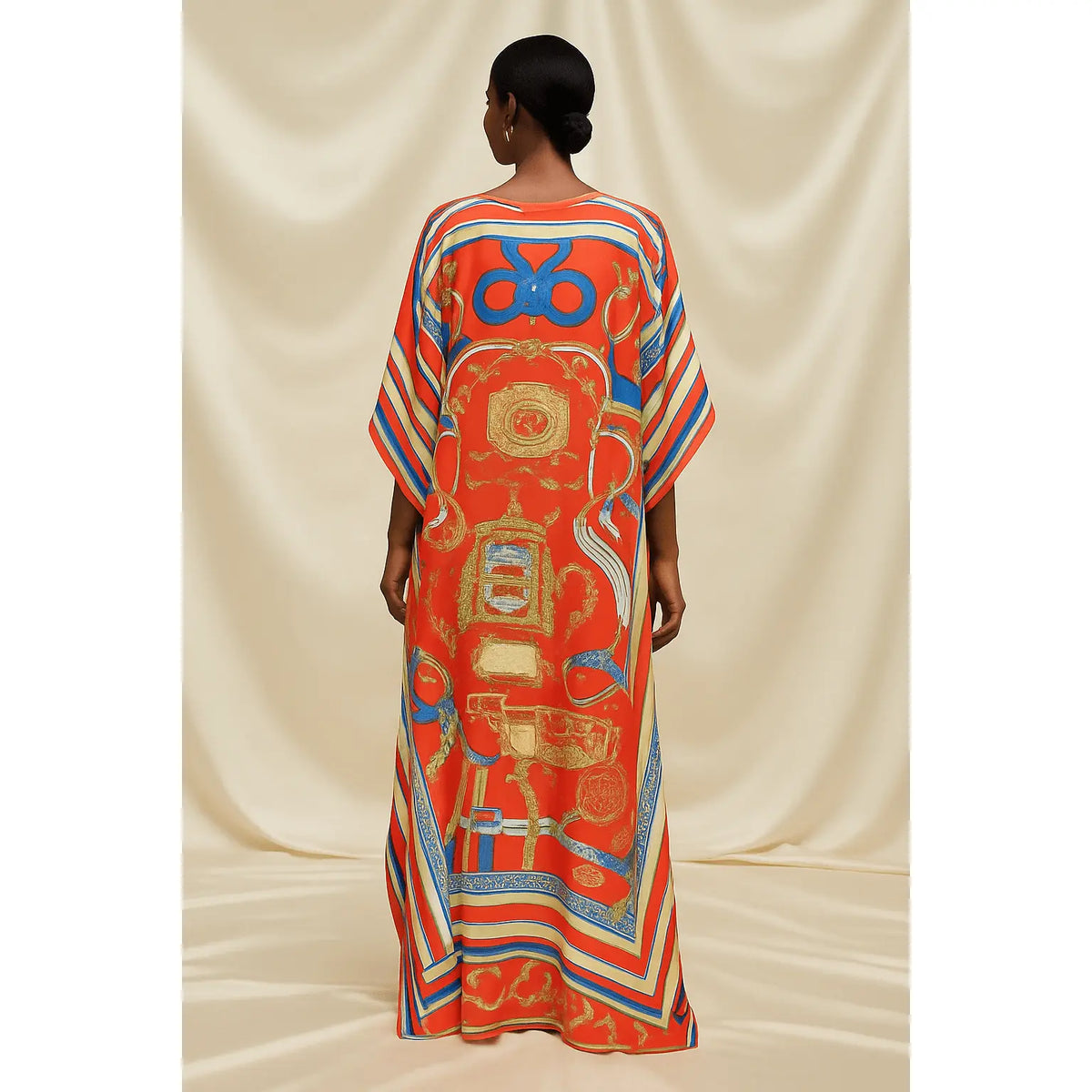 CAIRO Print Luxe Print Caftan | IvyEkongFashion