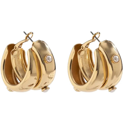 IvyEkongFashion ONE SIZE / GOLD SHAYA Gold Statement Earring